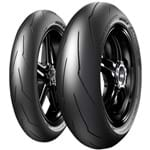 Ficha técnica e caractérísticas do produto Kit de Pneus 200/55-17 + 120/70-17 Pirelli Diablo Supercorsa Sp V3