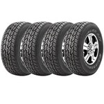 Ficha técnica e caractérísticas do produto Kit de Pneus Bridgestone Aro 16 Dueler A/T REVO 2 255/70R16 111S 4 Unidades