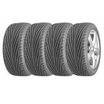 Ficha técnica e caractérísticas do produto Kit de Pneus Goodyear Aro 16 Eagle F1 GSD3 205/55R16 91W 4 Unidades