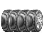 Ficha técnica e caractérísticas do produto Kit de Pneus Michelin Aro 18 Pilot Super Sport 215/40R18 89Y 4 Unidades