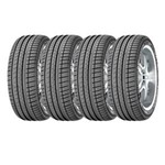 Ficha técnica e caractérísticas do produto Kit de Pneus Michelin Aro 16 Pilot Sport 3 Green X 205/55R16 91V 4 Unidades