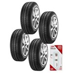 Ficha técnica e caractérísticas do produto Kit de Pneus para Automóvel Pirelli 175/65 Aro 14 82T P400EVO - Preto - 4 Unidades + Etiqueta Eletrônica Sem Parar com R$ 50 de Crédito