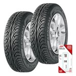 Ficha técnica e caractérísticas do produto Kit de Pneus RT 175/65 R14 General Tire Altimax By Continental 2 Unidades + Etiqueta Eletrônica Sem Parar com R$ 50 de Crédito