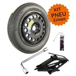 Ficha técnica e caractérísticas do produto Kit Estepe Audi e Mercedes Pneu 135/90R17 CST17 Continental 104M