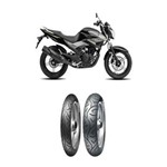 Ficha técnica e caractérísticas do produto Kit Par 100/80-17 + 130/70-17 Sport Demon Cbx Twister Fazer 250