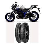 Kit Par Pneu 120/70r17 + 160/60r17 Angel Gt Pirelli Yamaha Xj6