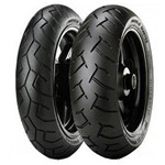 Ficha técnica e caractérísticas do produto Kit Par Pneu 120/80-16 + 100/80-16 Pirelli Diablo Scooter SH150