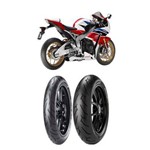 Pneu 140/70-17 + 110/70-17 Pirelli Diablo Rosso 2 Combo