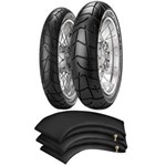 Ficha técnica e caractérísticas do produto Kit Par Pneu Honda Nx 400i Falcon 120/90-17 + 90/90-21 Scorpon Trail Pirelli