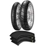 Ficha técnica e caractérísticas do produto Kit Par Pneu Nx400i Falcon Xt660r 130/80-17 + 90/90-21 Scorpion Trail Pirelli