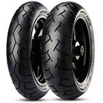 Ficha técnica e caractérísticas do produto Kit Par Pneu Pirelli 130-70-16 e 110-70-16 Diablo Scooter Sem Câmara