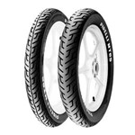 Ficha técnica e caractérísticas do produto Kit Par Pneu Pirelli 100-90-18 e 2-75-18 MT65 Sem Câmara