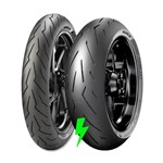 Ficha técnica e caractérísticas do produto Kit Pneu 110/70-17 Rosso 3 +160/60-17 Rosso Corsa 2 Pirelli