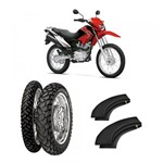 Ficha técnica e caractérísticas do produto Kit Pneu 110/90-17 +90/90-19 Enduro 3 Sahara Metzeler + Camaras Bross Nxr125 Nxr1582030