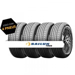 Ficha técnica e caractérísticas do produto Kit Pneu Aro 13 - 175/70r13 82t Std Atrezzo Sh406 Sailun 4 Peças