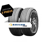 Ficha técnica e caractérísticas do produto Kit Pneu Aro 14 - 185/65r14 86h Std Atrezzo Sh406 Sailun 2 Peças