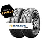 Ficha técnica e caractérísticas do produto Kit Pneu Aro 14-185/65R14 86H Std Atrezzo Sh406 Sailun 2 Peças