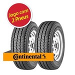 Ficha técnica e caractérísticas do produto Kit Pneu Aro 14 Continental 185R14 Vanco 8 102/100Q 8PR 2 Unidades