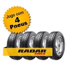 Ficha técnica e caractérísticas do produto Kit Pneu Aro 14 Radar 175/65R14 TL RPX900 82H 4 Unidades