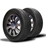 Kit 2 Pneu Aro 14 Remold 185/65r14 Strong