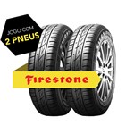 Ficha técnica e caractérísticas do produto Kit Pneu Aro 14 - 185/70R14 88T F-600 Firestone 2 Peças