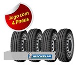 Ficha técnica e caractérísticas do produto Kit Pneu Aro 15 Michelin 205/70r15 Agilis 106/104r 4 Unidades