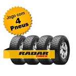 Ficha técnica e caractérísticas do produto Kit Pneu Aro 16 Radar 235/70R16 RXS9 106T 4 Unidades