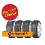 Ficha técnica e caractérísticas do produto Kit Pneu Aro 17 Continental 225/45R17 ContiSportContact 2 91W 4 Unidades