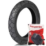 Kit Pneu Cinborg Parrudo 2.75-17 47P TT + Câmara Levorin MSB17