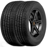 Ficha técnica e caractérísticas do produto Kit 2 Pneu Continental Aro 20 245/50r20 102h Cross Contact Lx Sport