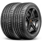 Ficha técnica e caractérísticas do produto Kit 2 Pneu Continental Aro 17 205/45r17 84w ContiSportContact 3 Run Flat