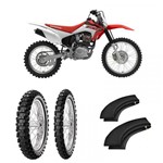 Ficha técnica e caractérísticas do produto Kit Pneu Crf 230f 250x Ttr230 110/90-19 + 80/100-21 Scorpion Mx Mid Soft 32 Pirelli - Pirelli Moto