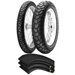 Ficha técnica e caractérísticas do produto Kit Pneu Falcon 400 Xre 190 Xt 600 90/90-21 + 120/90-17 Mt60 Pirelli