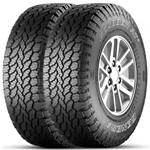 Ficha técnica e caractérísticas do produto Kit 2 Pneu General Aro 17 225/65r17 102h Grabber At3 - Continental