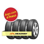 Ficha técnica e caractérísticas do produto Kit Pneu Headway 155/80 HH201 79T 4 Unidades