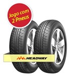 Ficha técnica e caractérísticas do produto Kit Pneu Headway 155/80 HH201 79T 2 Unidades