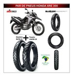 Ficha técnica e caractérísticas do produto Kit Pneu Honda Xre 300 Dianteiro e Traseiro - Ira