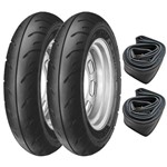 Kit Pneu Neo Moto 80/90-16 + 70/90-16 + Camaras Kenda