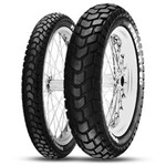 Ficha técnica e caractérísticas do produto Kit Par Pneu Pirelli 120-80-18 e 90-90-21 MT60 com Câmara