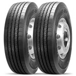 Ficha técnica e caractérísticas do produto Kit 2 Pneu Pirelli Aro 22.5 295/80r22.5 TL 152/148m FR01