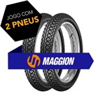 Ficha técnica e caractérísticas do produto Kit 2 Pneus - 125 - 3.50-10 Street Sport S/c Maggion