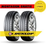 Ficha técnica e caractérísticas do produto Kit 2 Pneus 165 70 R13 79t R1l 413021 Dunlop Ka Corsa Gol Palio Celta Prisma Fiesta 413021kit3