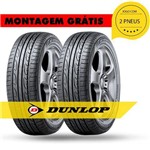 Ficha técnica e caractérísticas do produto Kit 2 Pneus 185 55 R16 83v Splm704 Dunlop Fit Strada March City 416067dup5 - Gnr