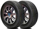 Ficha técnica e caractérísticas do produto Kit 2 Pneus 185/65R14 Remoldado Montreal Strong