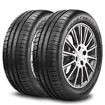 Ficha técnica e caractérísticas do produto Kit 2 Pneus 195 65 R15 Efficientgrip 91H Goodyear Cobalt 2012 em Diante