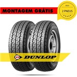 Ficha técnica e caractérísticas do produto Kit 2 Pneus 195 70 R15c 104s Splt30 Dunlop Vitara Bongo Eurovan Caravelle Sprinter Hr - Gnr