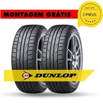 Ficha técnica e caractérísticas do produto Kit 2 Pneus 205 45 R17 88w Dz102 Dunlop Cod.ref. Swift Sandero Cooper Ds3 207 208 850 S70 - Gnr