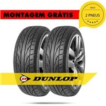 Ficha técnica e caractérísticas do produto Kit 2 Pneus 225 35 88w Dz101 Dunlop Cod.ref. Z4 Slk 911 A5 Serie 7 360 F430 Zonda F - Gnr