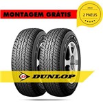 Ficha técnica e caractérísticas do produto Kit 2 Pneus 265 60 110h Grandtrek At25 4gmv Dunlop Hilux Pajero Ranger Durango Mohave Grand - Gnr