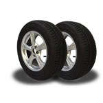 Ficha técnica e caractérísticas do produto Kit 2 Pneus Am Plus 205/60R15 Remold